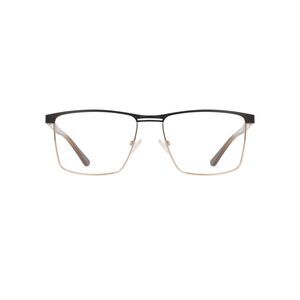 Robert Mitchell RM 20246 Black Gold Glasses Frames 56-17-145